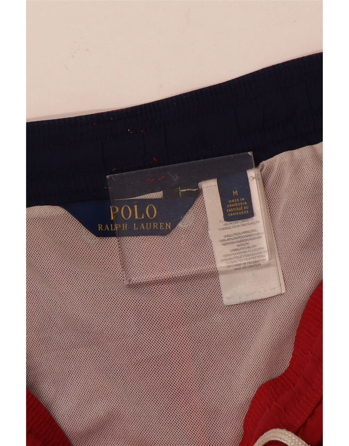 Мужские шорты для плавания Polo Ralph Lauren, нейлон, средний красный цвет