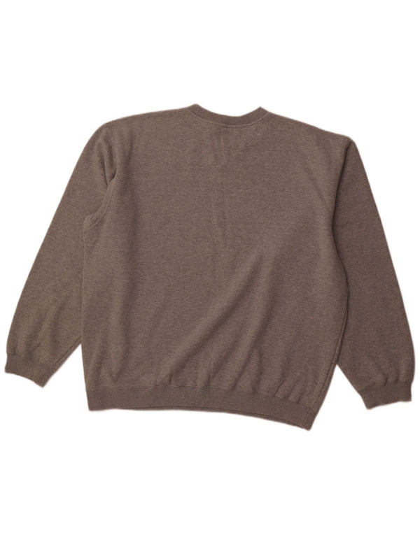 Мужской свитер NIKE, толстовка, Великобритания, размер 45/47, серый хлопок, размер XL