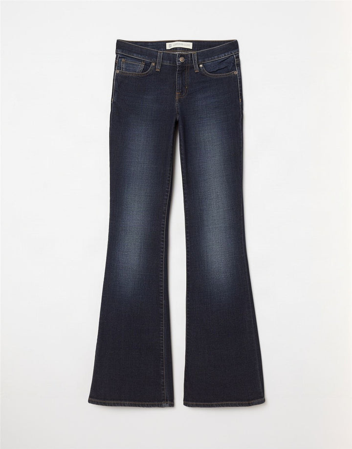 Женские длинные джинсы Gap Bootcut W26 L32 Темно-синие, хлопок