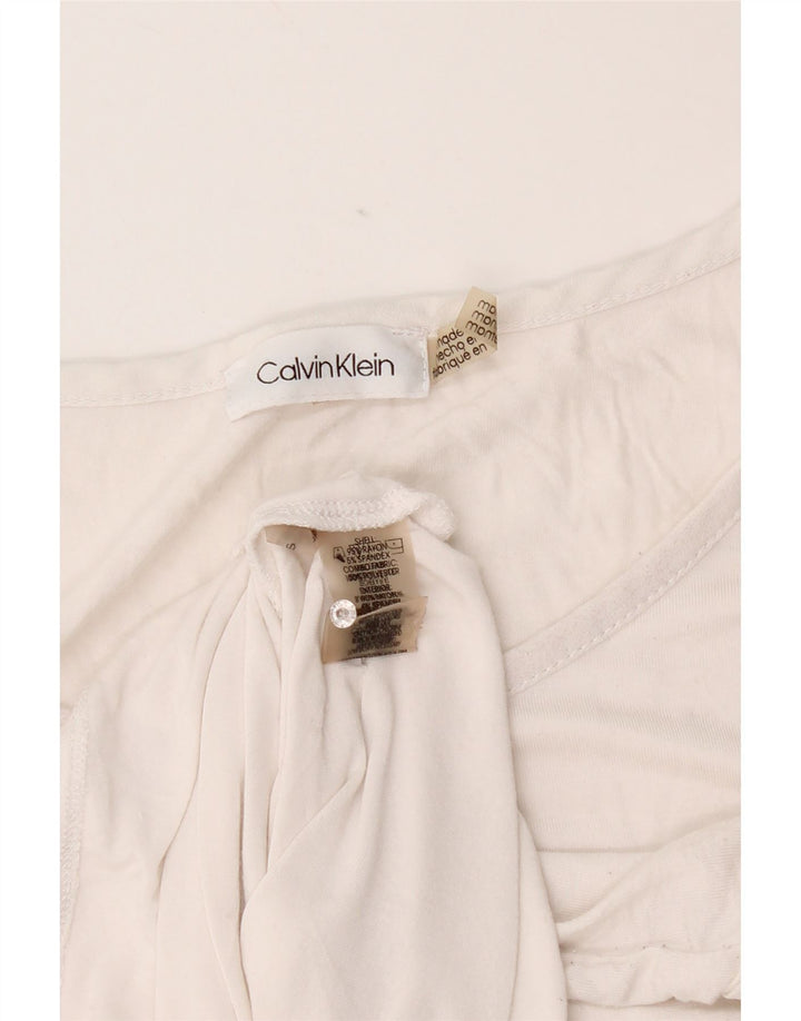 Женский жилет Calvin Klein UK 18 XL Белый вискоза