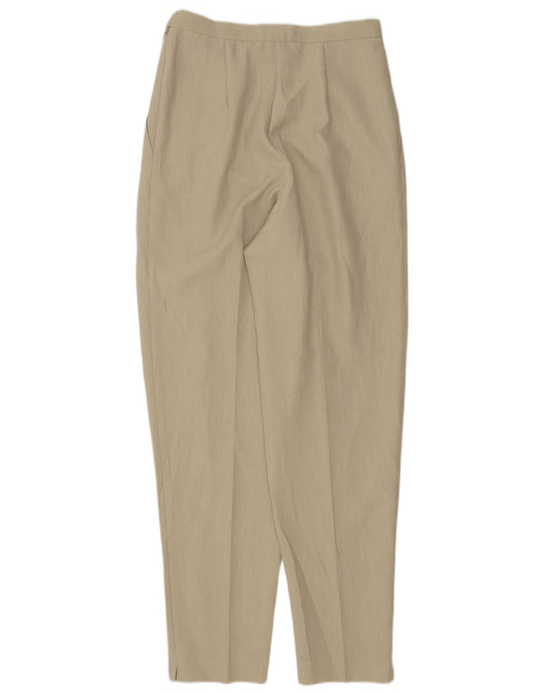 Женские брюки чинос с высокой талией Marks & Spencer UK 14 Medium W24 L30 Бежевые