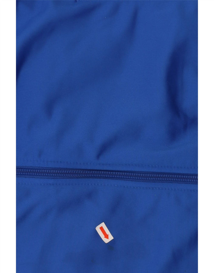 NIKE Mens Tracksuit Top Jacket UK 36/38 Small Blue Colourblock Polyester