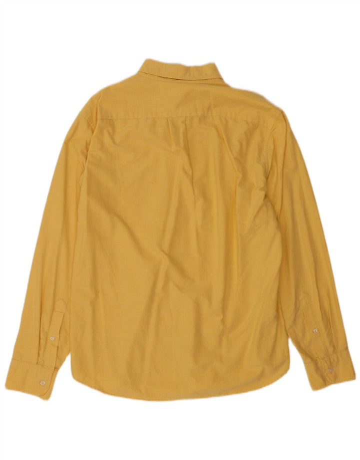 Мужская рубашка J. Crew, размер 16, 1/2, большая, желтая, хлопковая