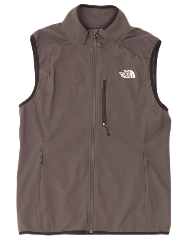 Мужской спортивный костюм без рукавов The North Face, большая серая куртка из полиэстера