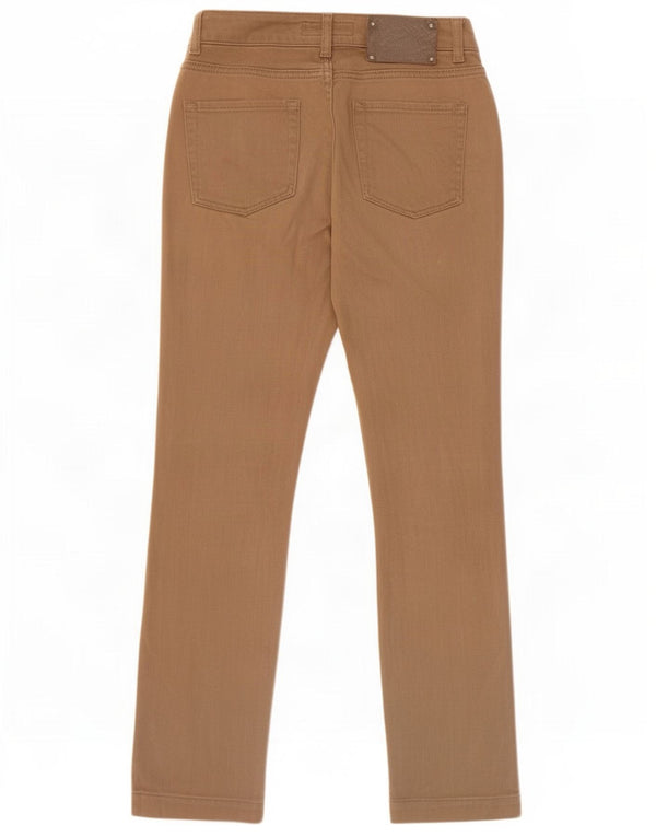 Женские прямые джинсы Zara EU 34 2XS W24 L27, бежевый хлопок