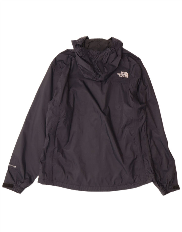 Женская дождевик с капюшоном THE NORTH FACE Hyvent UK 14, средний черный нейлон