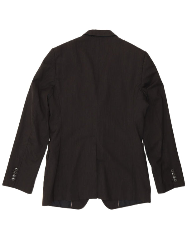 Мужской пиджак на двух пуговицах DOLCE & GABBANA IT 50, большая серая полоска