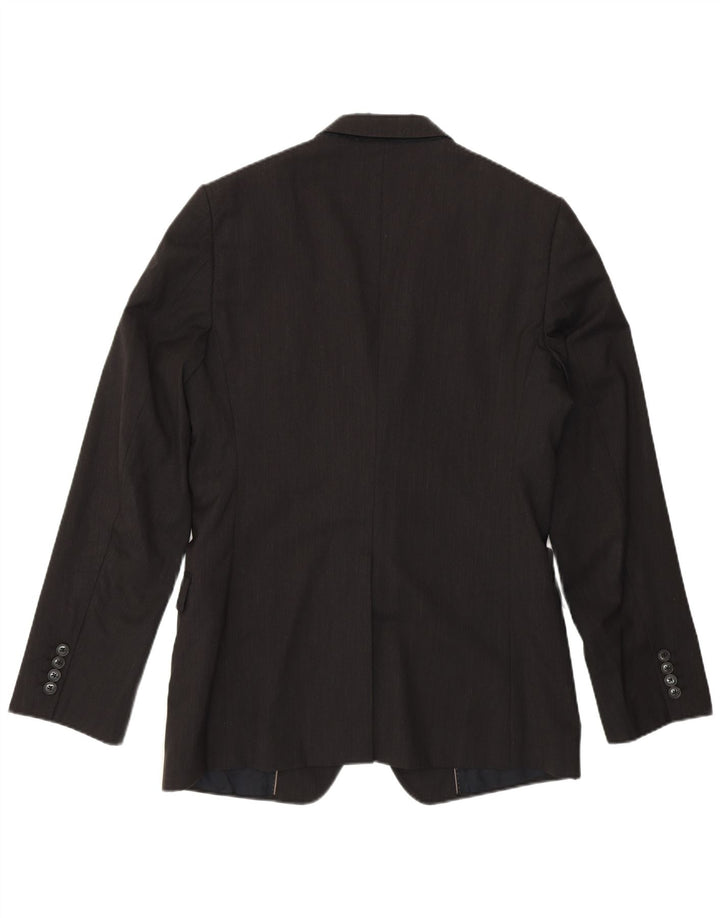 Мужской пиджак на двух пуговицах DOLCE & GABBANA IT 50, большая серая полоска