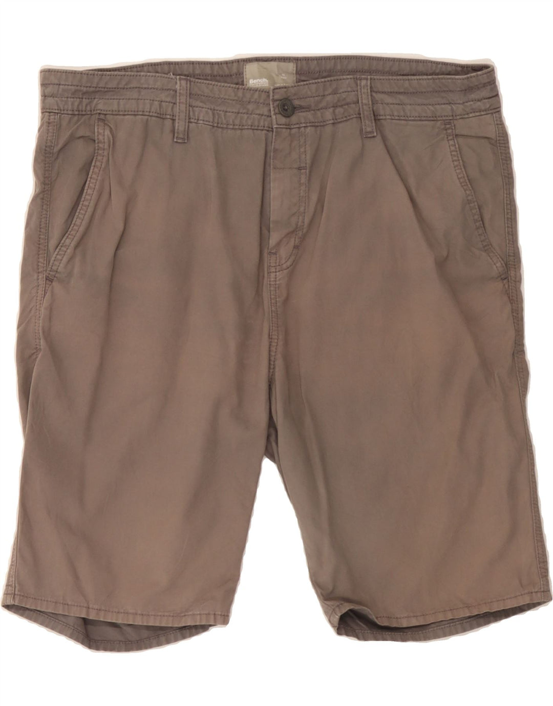 BENCH Mens Casual Shorts W36 Large Grey Cotton Vintage Bench and Second-Hand Bench from Messina Hembry 