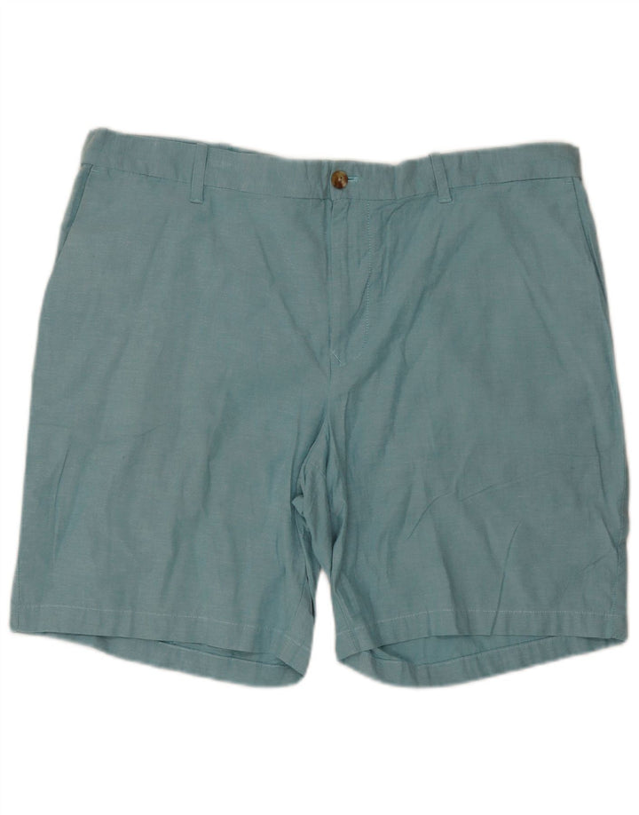IZOD Мужские шорты чинос W42 2XL Синие, хлопок