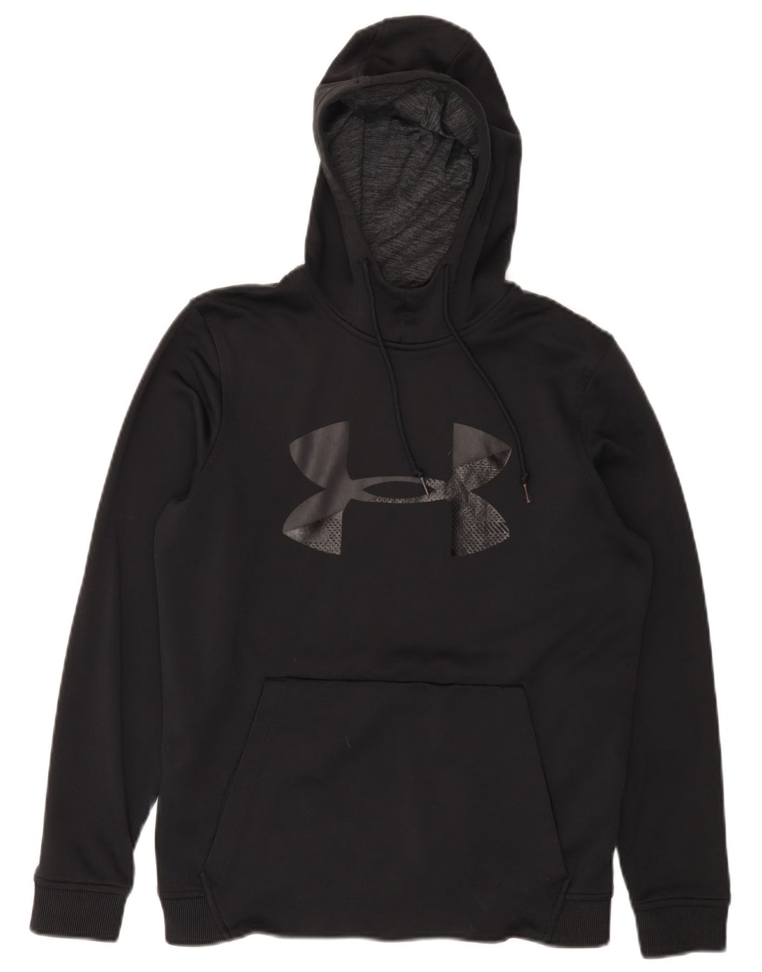 Мужской джемпер с капюшоном Under Armour Cold Gear, маленький черный, полиэстер