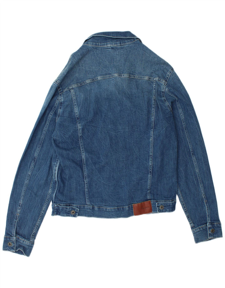 Мужская джинсовая куртка PEPE Jeans UK 40, большая синяя хлопковая