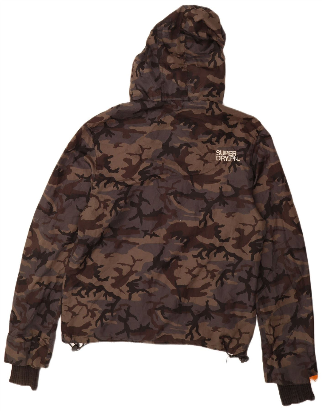 Мужская ветровка с рисунком Superdry UK 38, средний серый нейлон