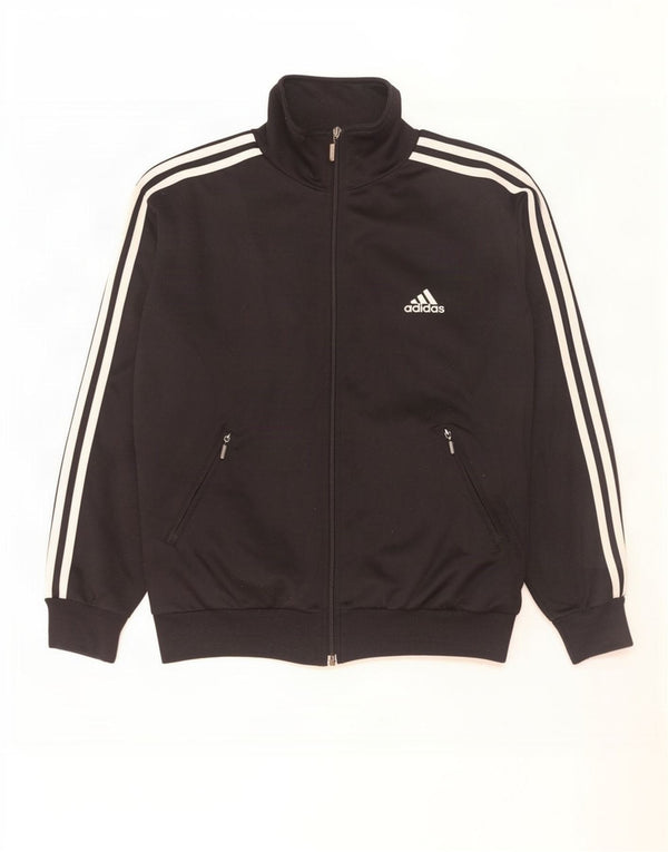 Мужская спортивная куртка свободного покроя Adidas UK 36/38, маленькая черная