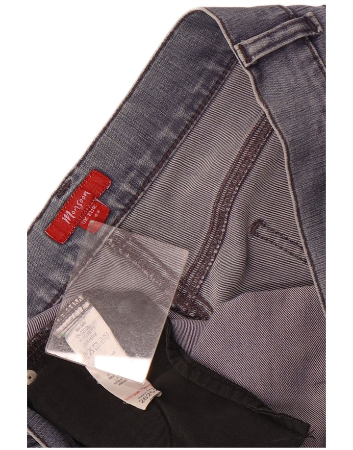 Женские прямые джинсы Monsoon UK 16, большие размеры W38 L31, синий хлопок