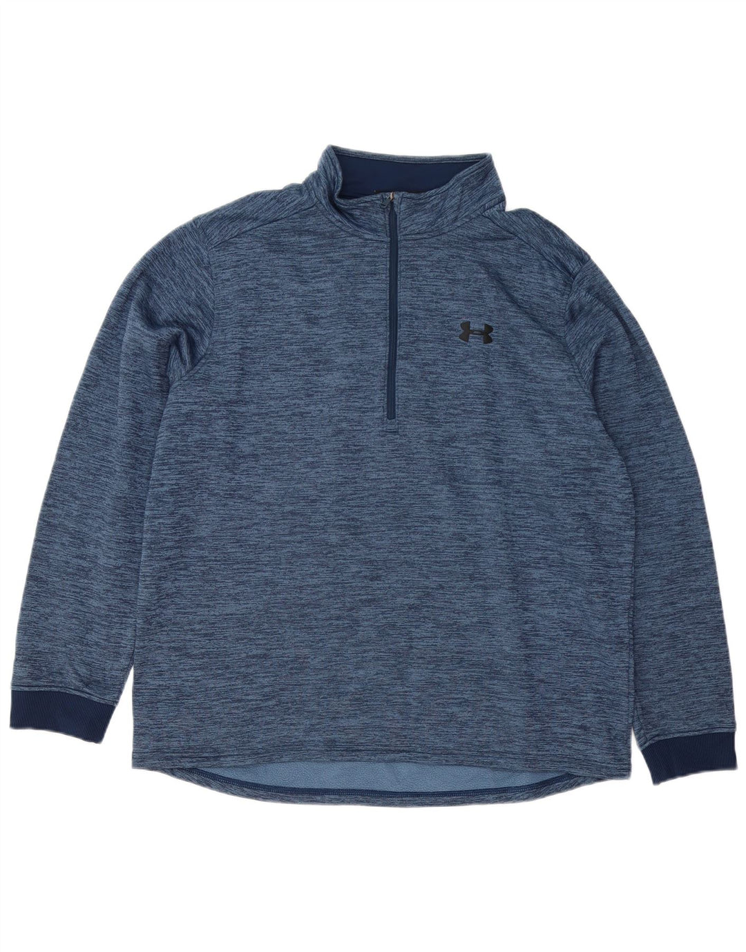 Мужской спортивный пуловер Under Armour Cold Gear, топ XL, темно-синий в крапинку
