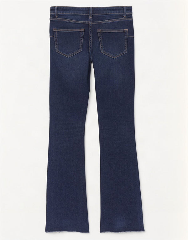 Женские расклешенные джинсы Zara EU 38 Small W28 L33 Темно-синие