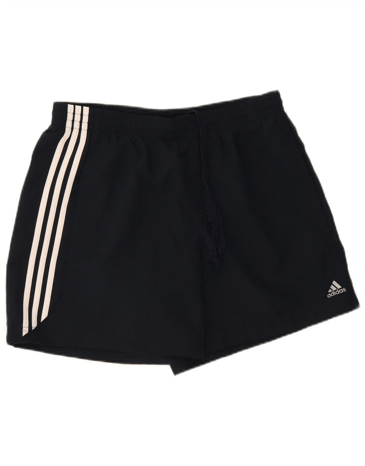 Мужские спортивные шорты Adidas Clima 365, большие темно-синие, полиэстер