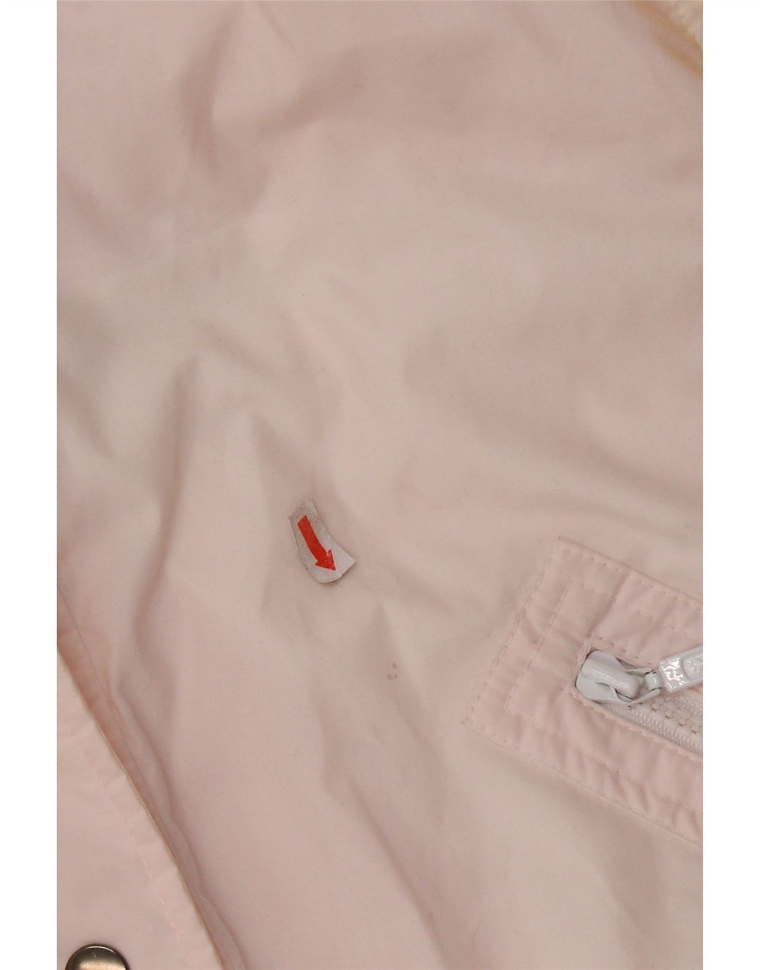 Женская утепленная куртка оверсайз Rodeo, США 12, большой розовый полиэстер с цветными блоками