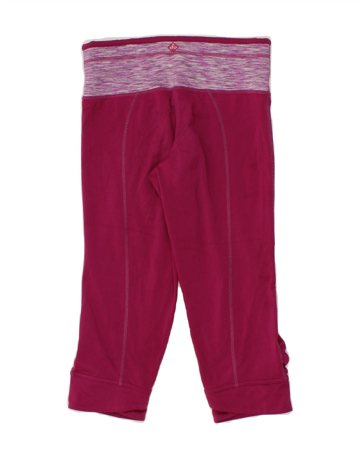 PRANA Womens Capri Leggings UK 6 XS  Pink Vintage Prana and Second-Hand Prana from Messina Hembry 