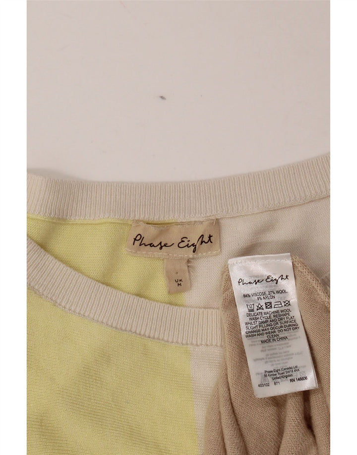 Женский джемпер с вырезом «лодочка» PHASE EIGHT UK 14, средний разноцветный