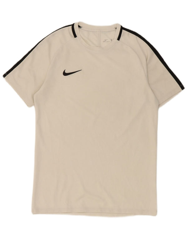 Мужская футболка Nike Dri Fit, средний белый цвет
