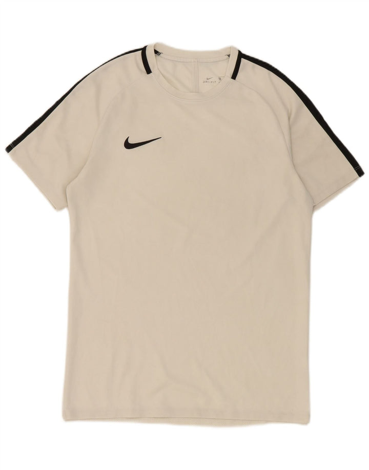 Мужская футболка Nike Dri Fit, средний белый цвет