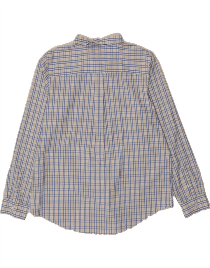 L.L.BEAN Mens Shirt XL Blue Check Cotton Vintage L.L.Bean and Second-Hand L.L.Bean from Messina Hembry 