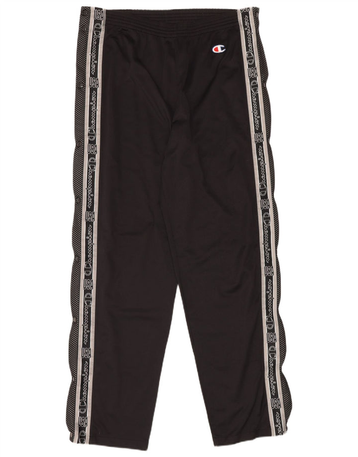 Мужские спортивные брюки CHAMPION с графическим рисунком XL, черный полиэстер