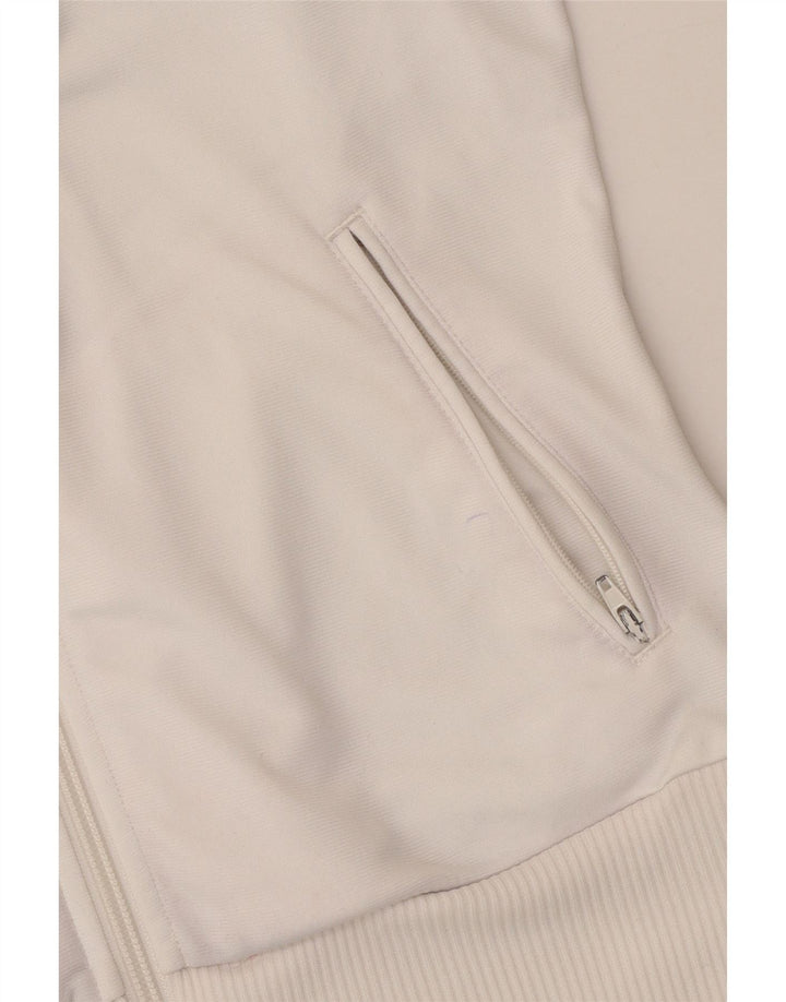 Adidas Женский спортивный костюм с графическим рисунком, верхняя куртка EU 38, средний белый