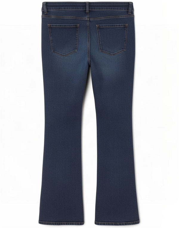 Marks & Spencer Женские джинсы The Eva Bootcut UK 18 XL W36 L30 Синий хлопок