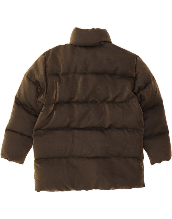 MONCLER Womens Padded Jacket Size 1 Small Brown