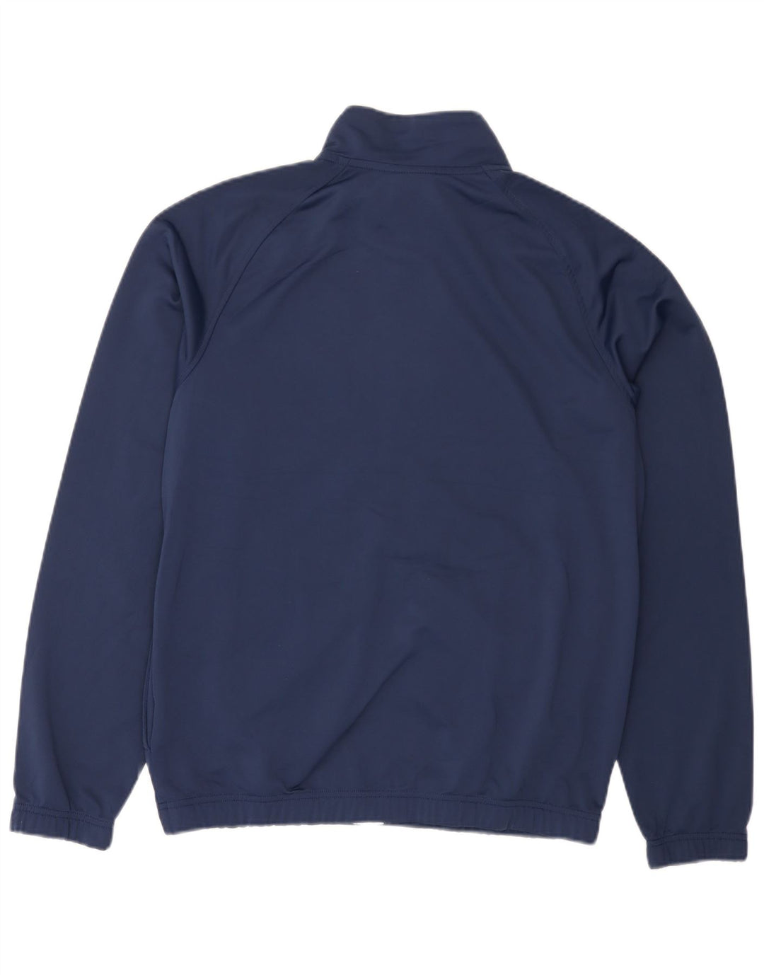 Мужская спортивная куртка Nike среднего размера, темно-синяя, полиэстер