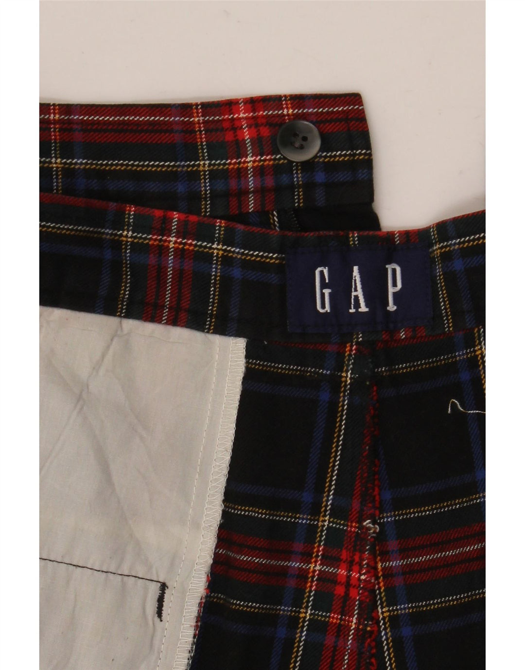 Мужские шорты чинос Gap W30, средние, черные в клетку