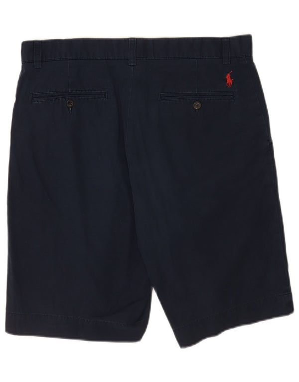 Мужские шорты чинос Polo Ralph Lauren W32, средний темно-синий хлопок