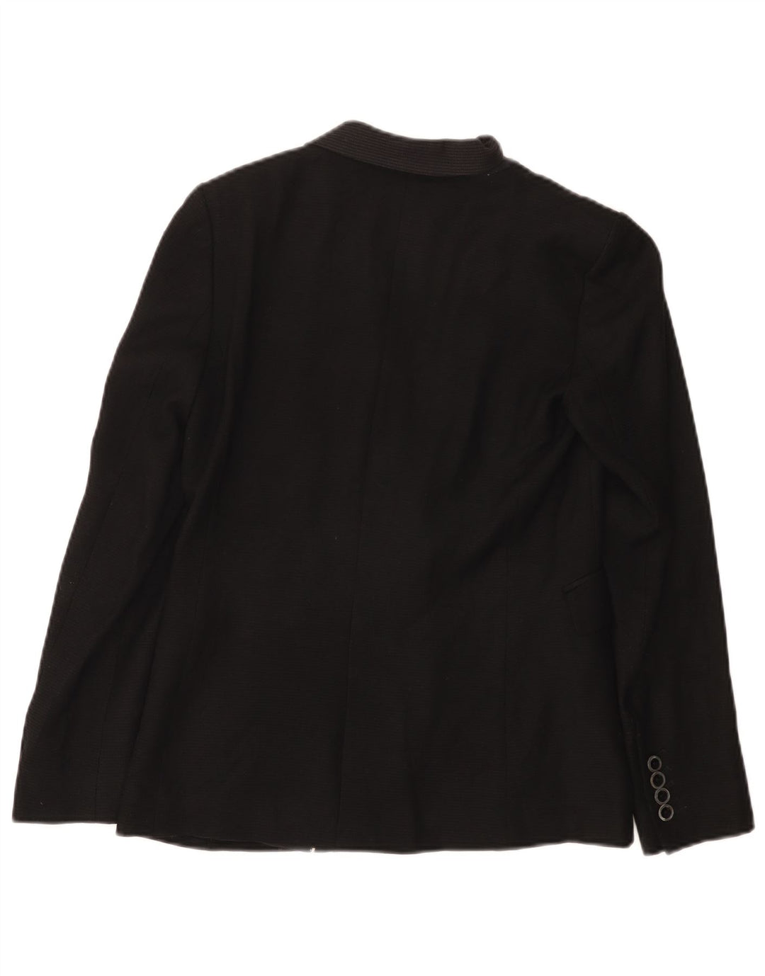 Женский пиджак на 1 пуговице MASSIMO DUTTI EU 36 XS, черная шерсть