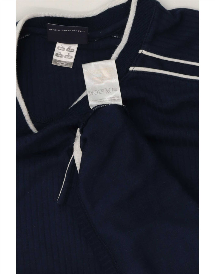 Мужская футболка Umbro Top XL темно-синего цвета из полиэстера