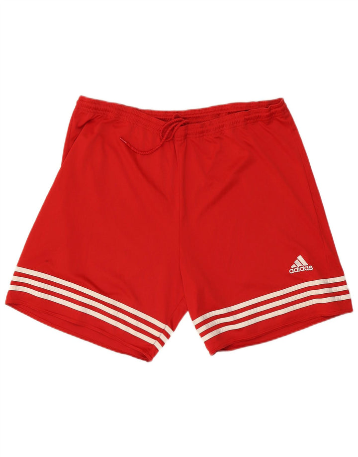 Мужские спортивные шорты Adidas Climalite XL, красный полиэстер