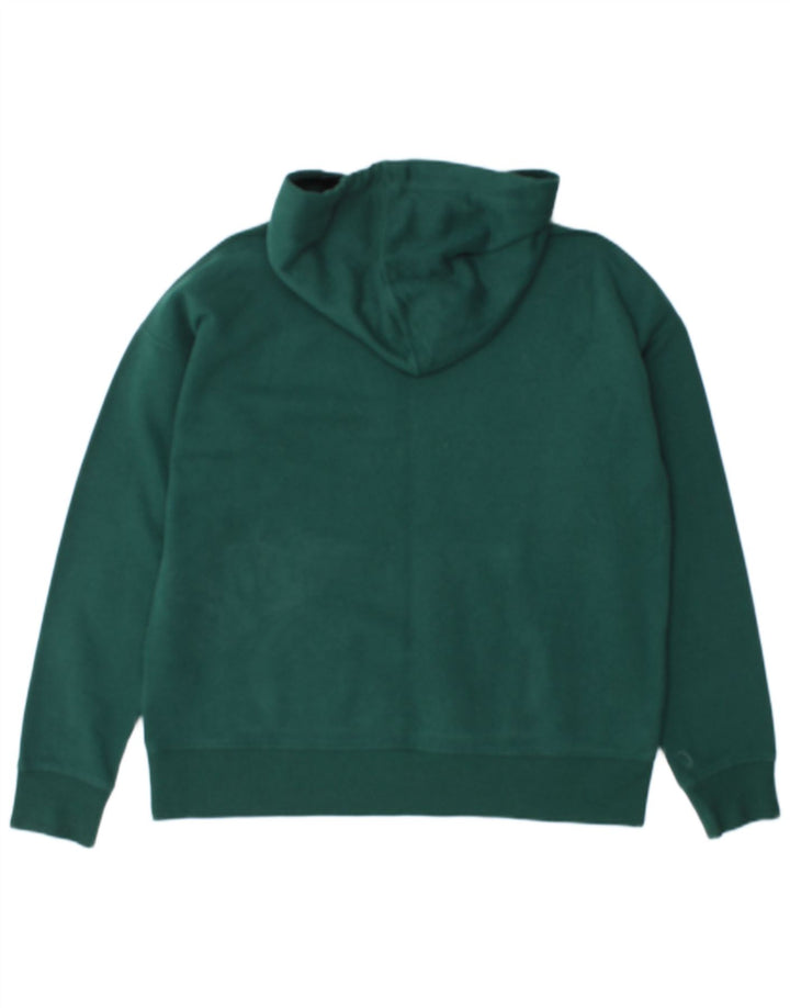 Dkny Мужской джемпер с капюшоном с рисунком, средний зеленый хлопок