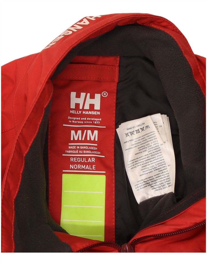 HELLY HANSEN Женская ветровка с графическим рисунком UK 14, средний красный полиэстер