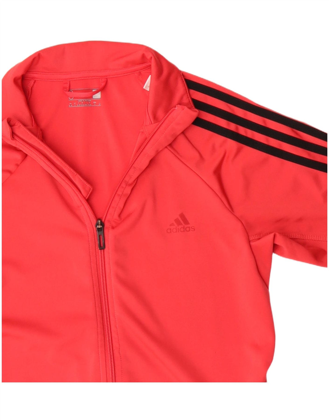 Женская спортивная куртка Adidas Climalite UK 8/10, маленький красный полиэстер
