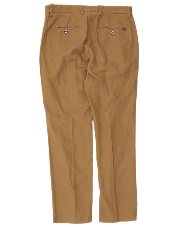 Мужские брюки-чиносы Massimo Dutti повседневные, EU 40, средние W31 L29, бежевые