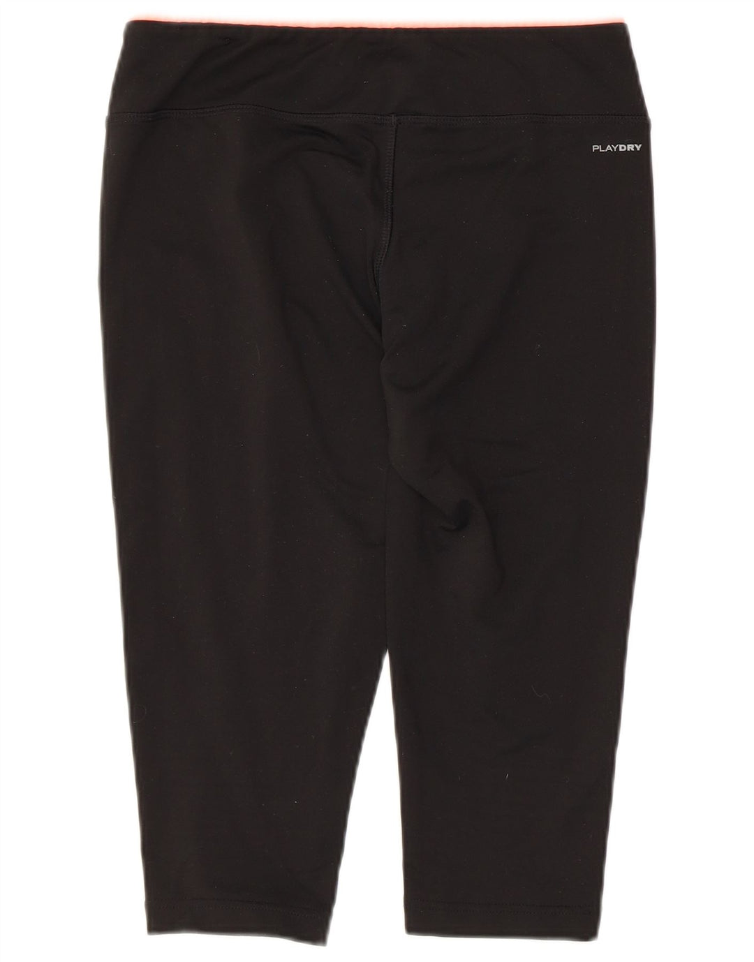 Женские облегающие леггинсы-капри Reebok UK 14, средний черный полиэстер