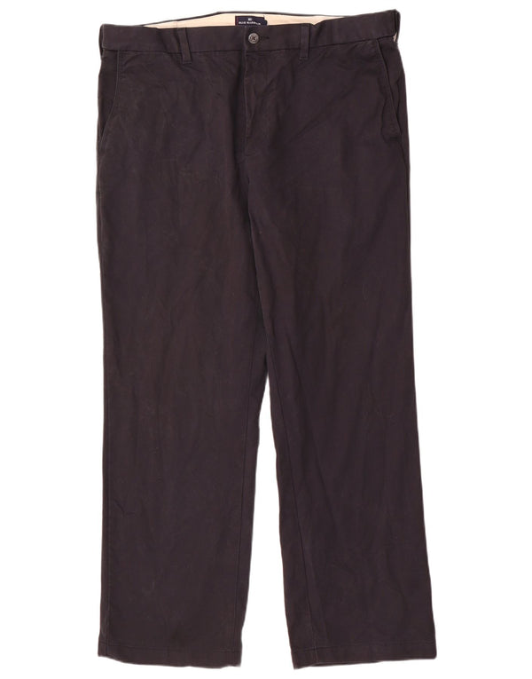 Мужские прямые брюки чинос Marks & Spencer Blue Harbour W36 L29 темно-синие