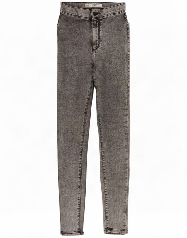 Topshop Женские джинсы скинни Joni W25 L28 Серый хлопок