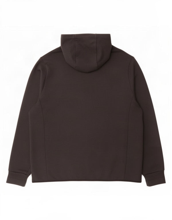 Мужской свитер с капюшоном на молнии Adidas 2XL, черный полиэстер