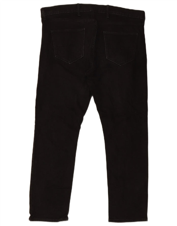 Мужские узкие джинсы Marks & Spencer W38 L29, черный хлопок