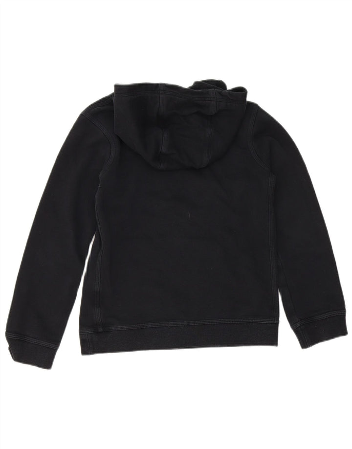 NIKE Boys Hoodie Jumper 10-11 Years Medium Black