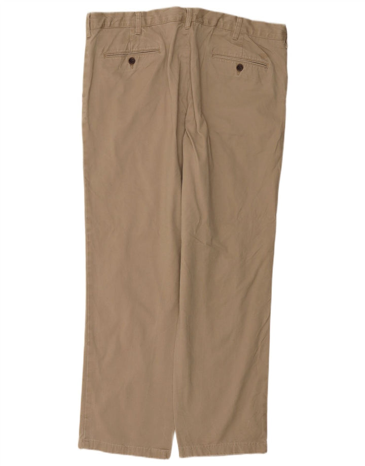 DOCKERS Мужские прямые брюки-чиносы W40 L31 Бежевые