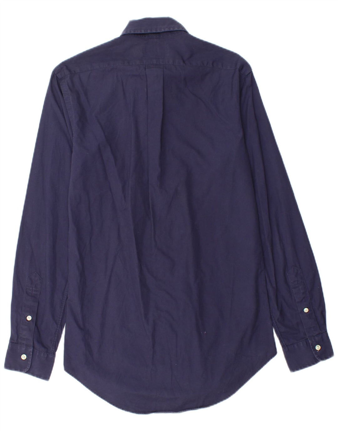 Мужская рубашка индивидуального кроя POLO RALPH LAUREN XS, темно-синяя, хлопок